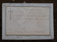 Struma Military Cemetery - Williams, Edward Ebenezer